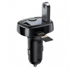 Automobilinis audio adapteris - FM siųstuvas Bluetooth 2xUSB 3.4A Baseus S-09A